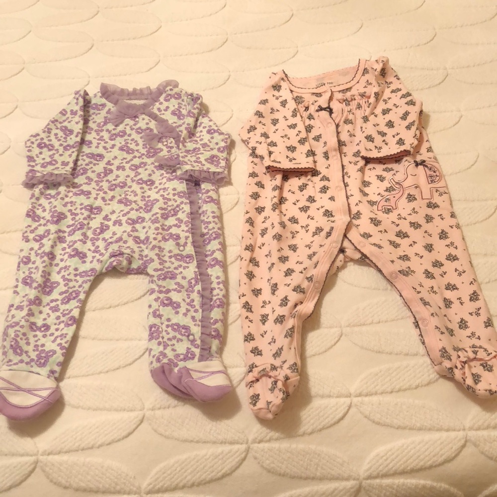 Little Me Baby Girl Onesies